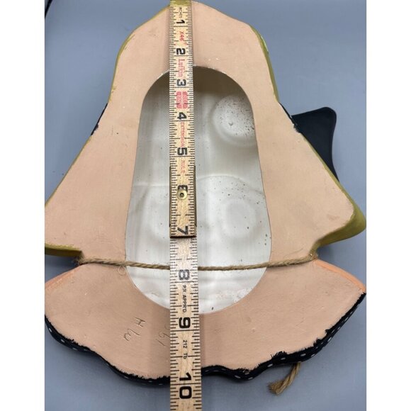 Vintage Ceramic Wall Hanging Scarecrow Halloween Fall Decor Hand Painted - Picture 5 of 5